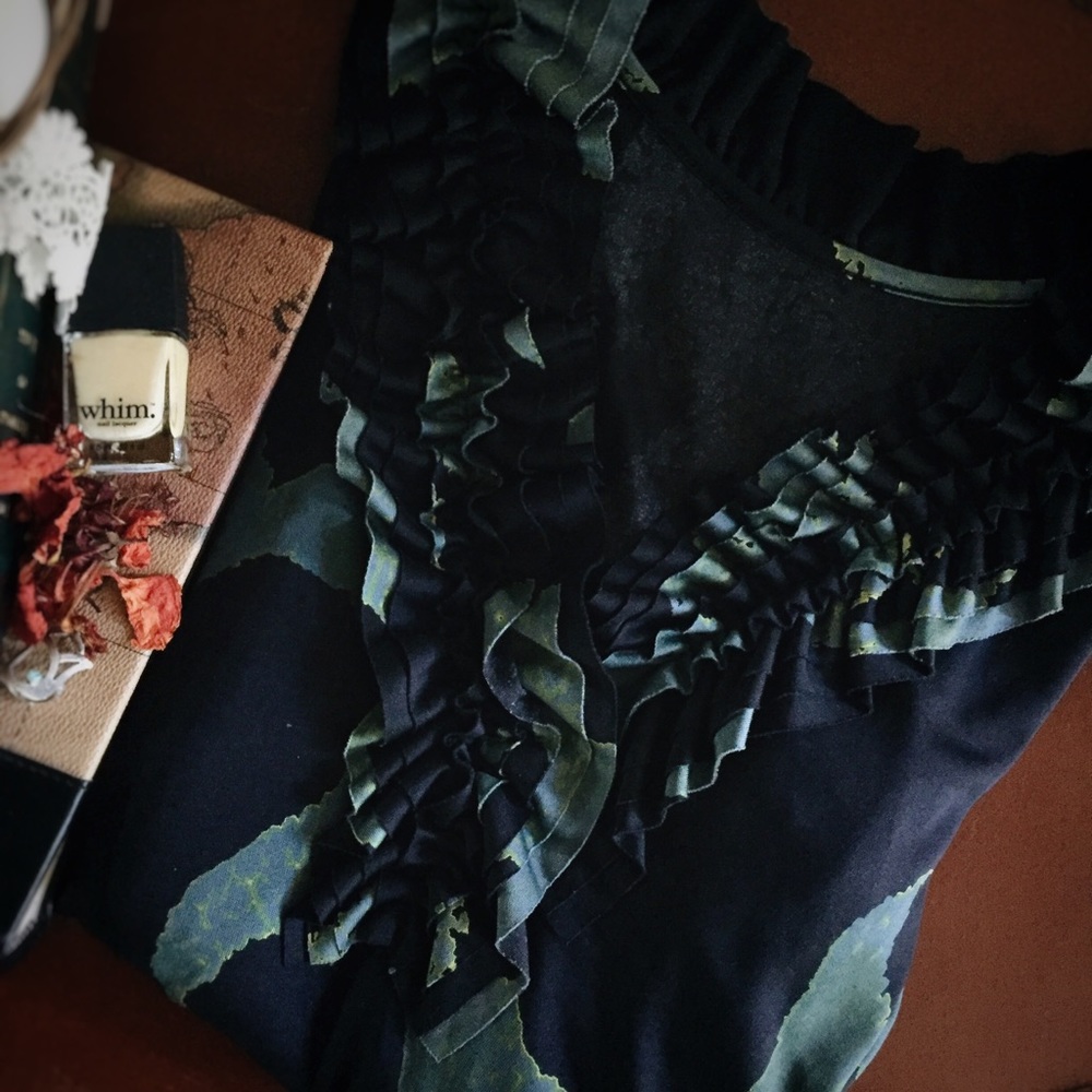 Etro Italian Designer Abstract Dress
